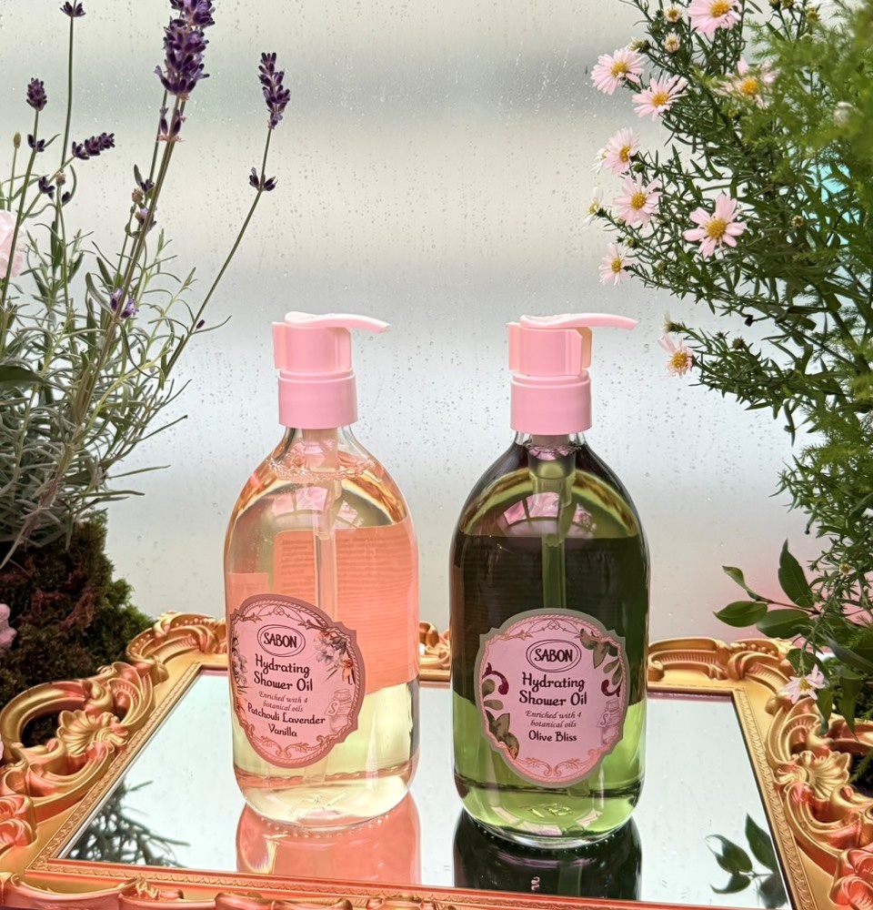 SABON「輕潤沐浴油」