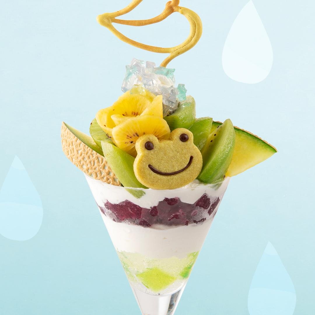 新宿髙島屋店「レインデイズパフェ」2,200円※6月30日(火)まで提供 ※注文時に+440円でコーヒーまたは紅茶を用意