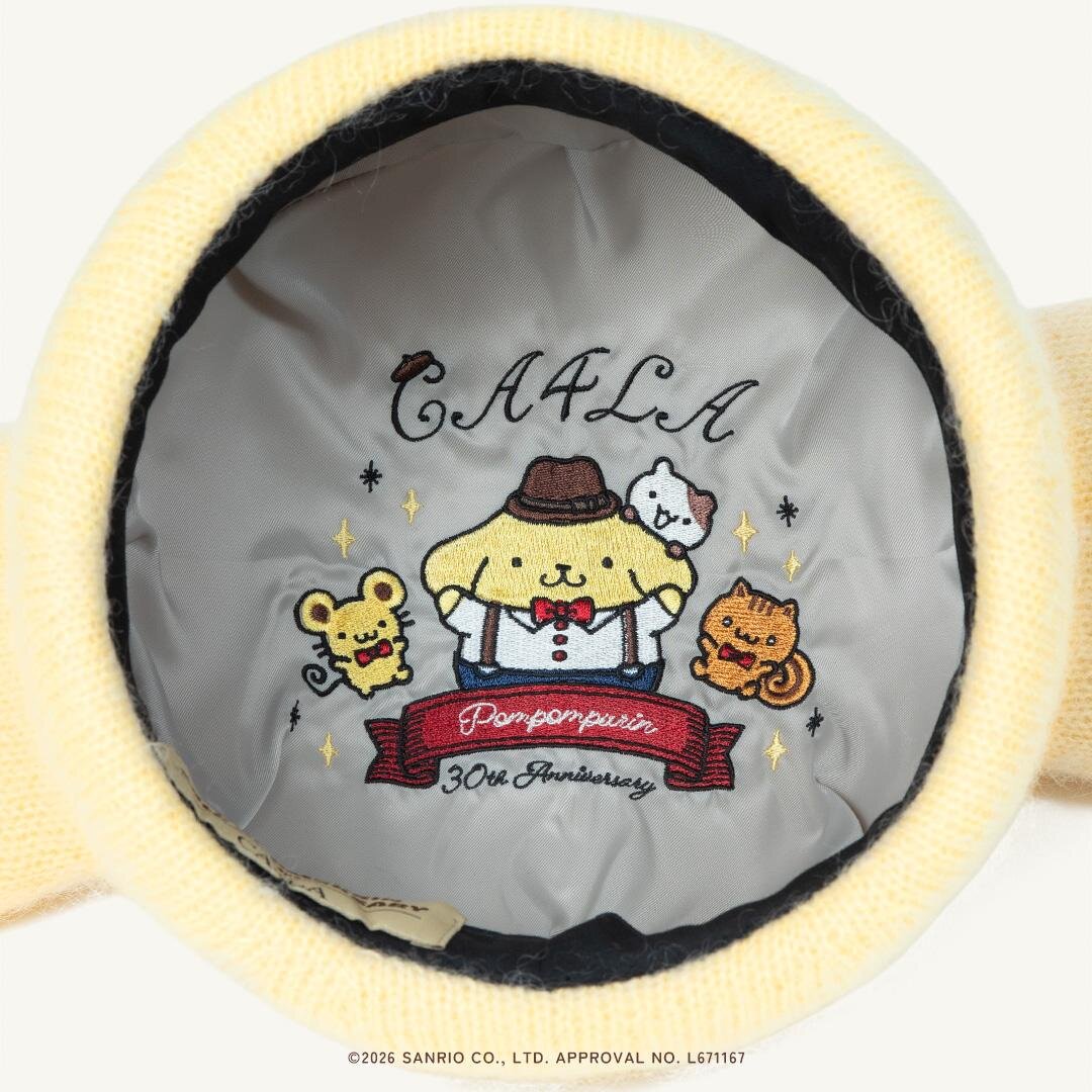 「ポムポムプリン 30th アニバーサリー × カシラ フェイスハット」39,600円