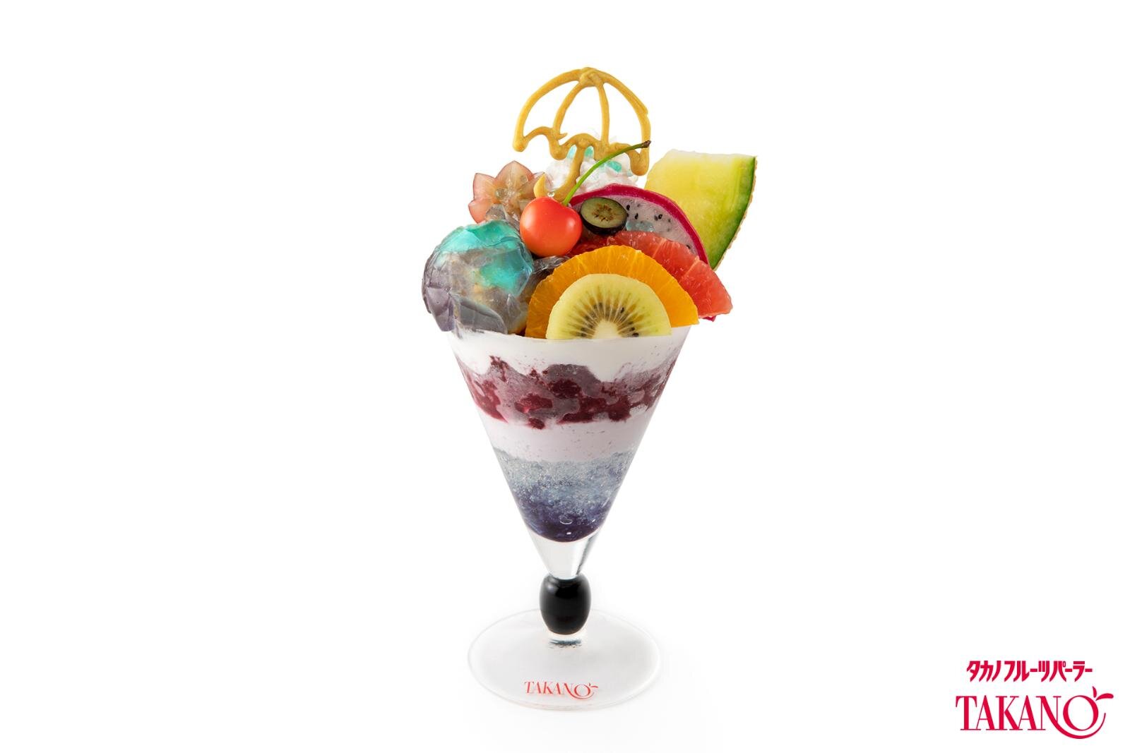 川越丸広店「梅雨のきらめきパフェ」2,200円