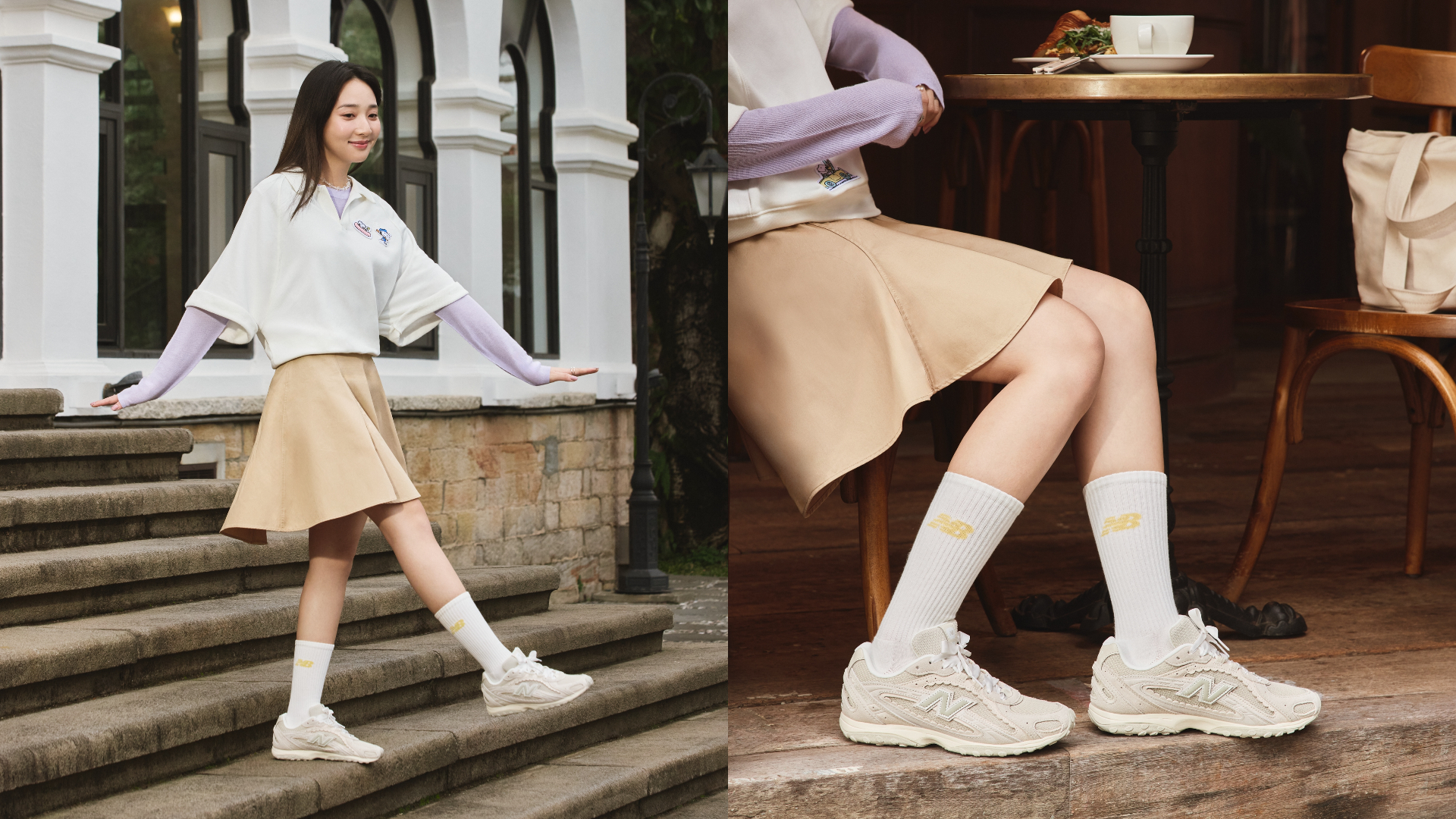 New Balance 204L奶油白