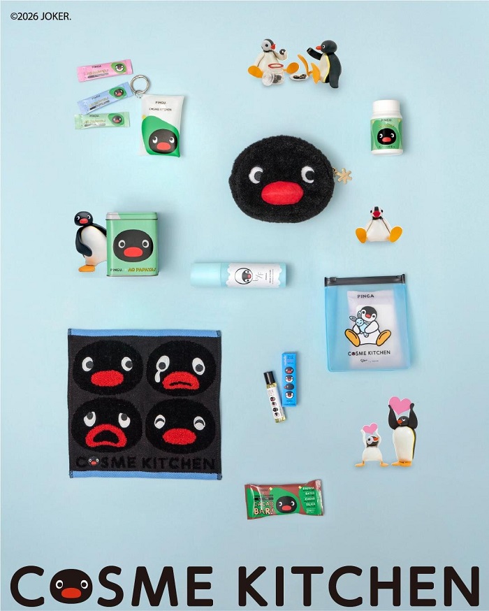 Cosme Kitchen × Pingu 聯名合作