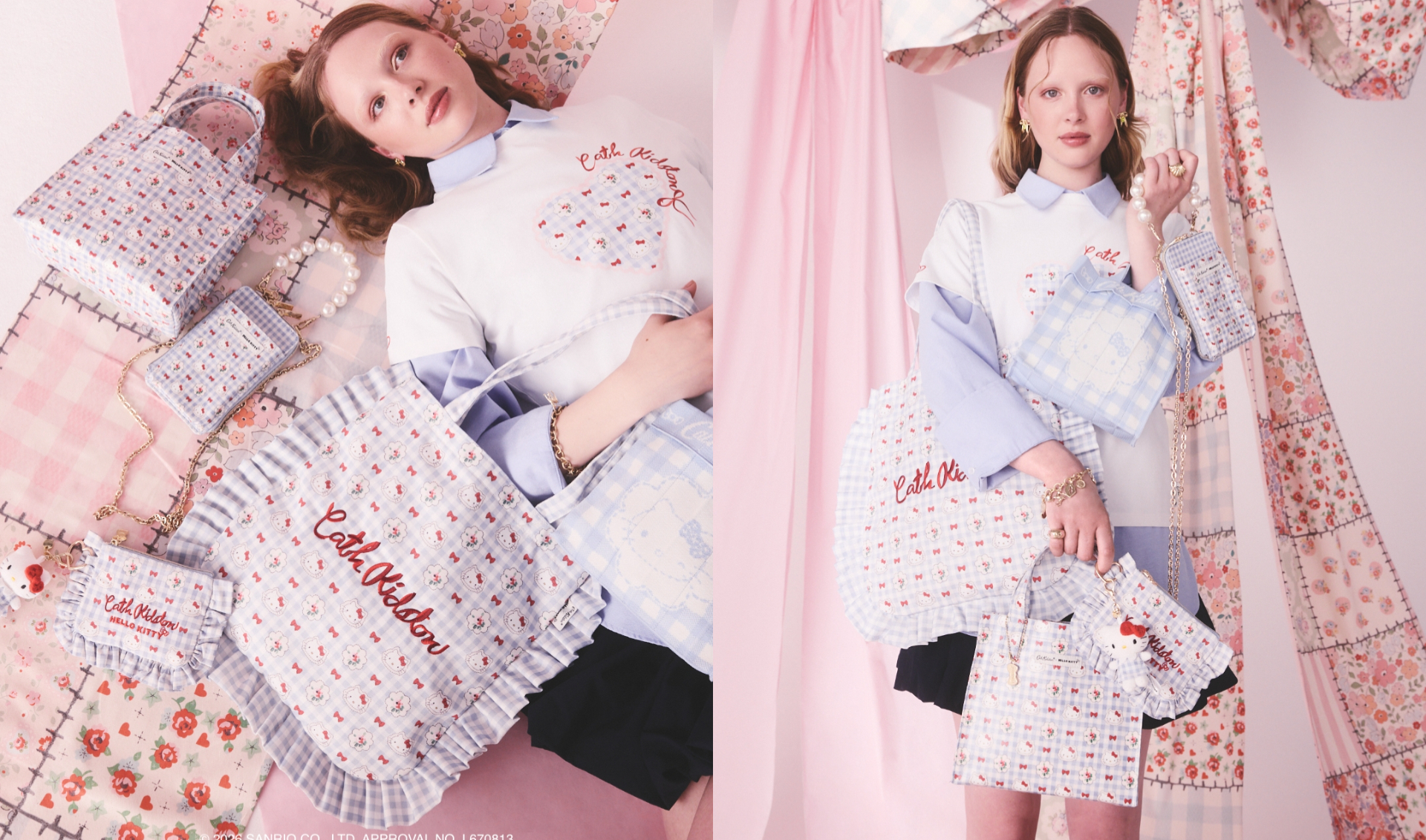 Cath Kidston × Hello Kitty系列。