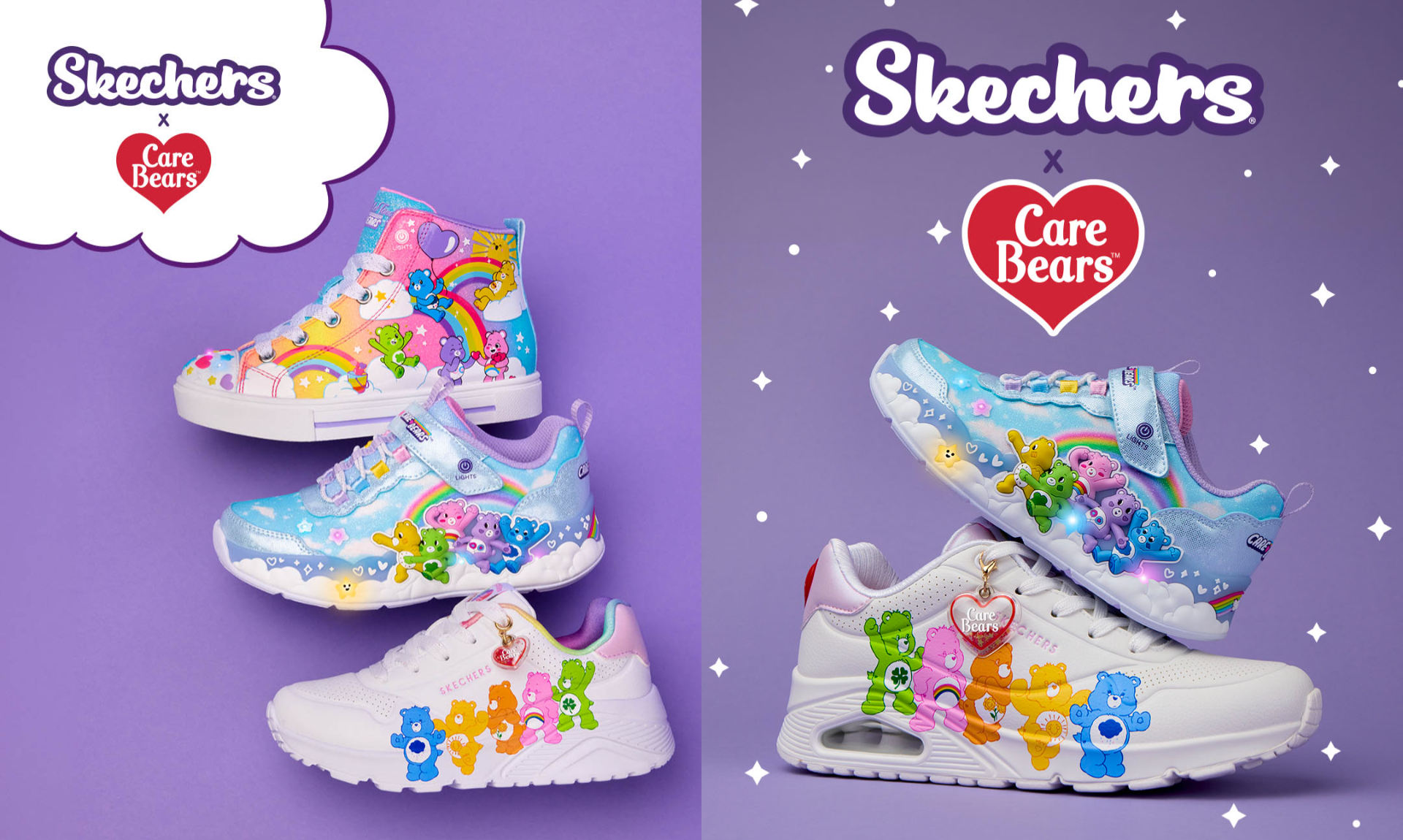 SKECHERS &times; Care Bears&trade;聯名鞋款