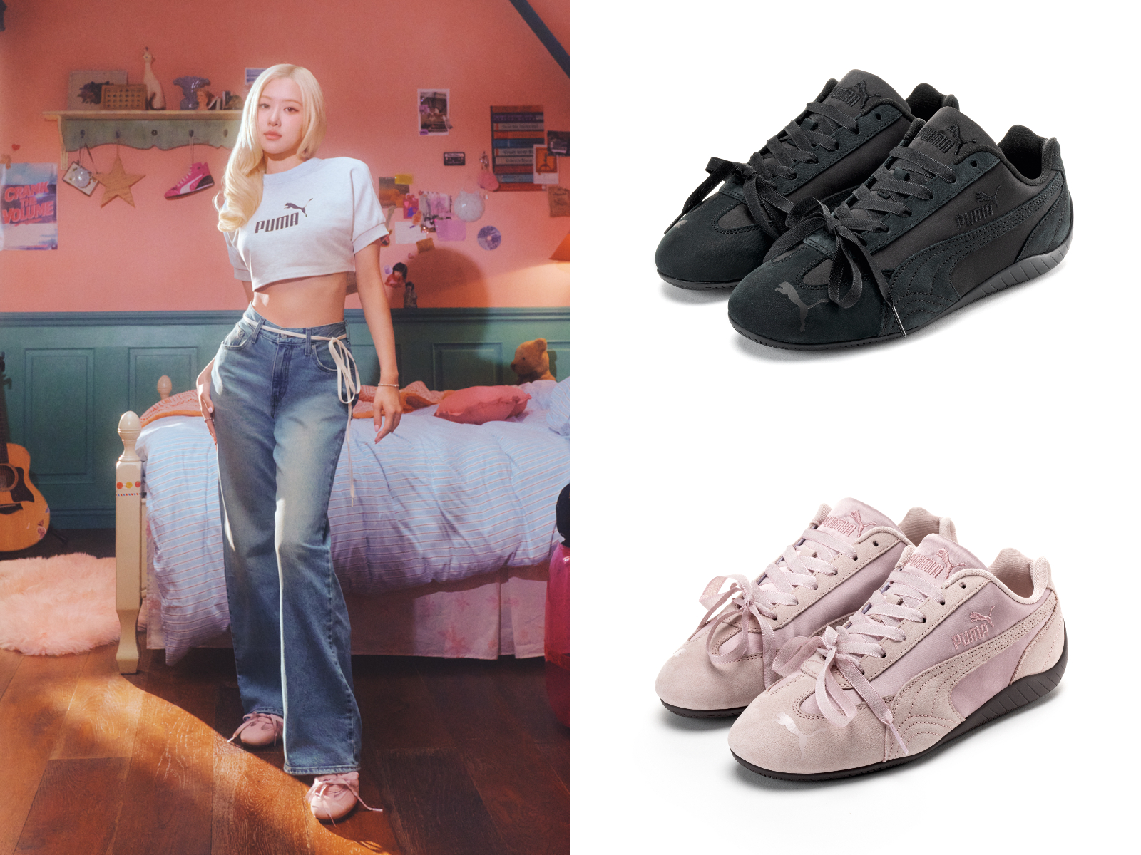 ROS&Eacute;同款PUMA SPEEDCAT Etoile