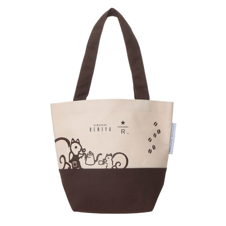 STARBUCKS RESERVE GOODS_鎌倉紅谷 スターバックス リザーブ トートSmall ダークブラウン&ナチュラル_鎌倉紅谷星巴克臻選&reg; 小托特包 深棕與自然色