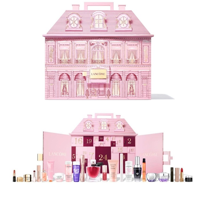 【6 萬日圓以上】LANC&Ocirc;ME 聖誕倒數月曆