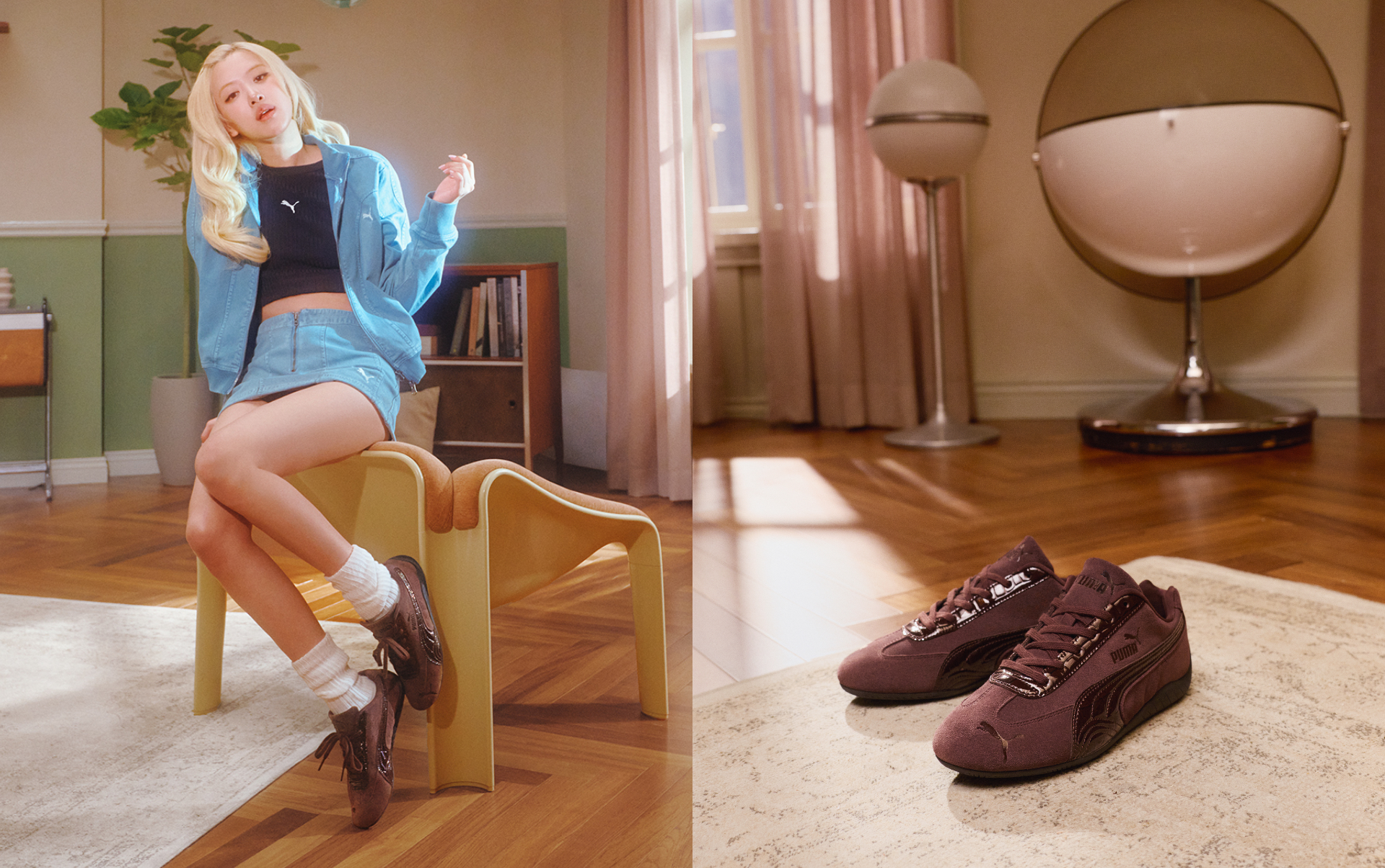 ROS&Eacute;搶先穿PUMA Speedcat Croc